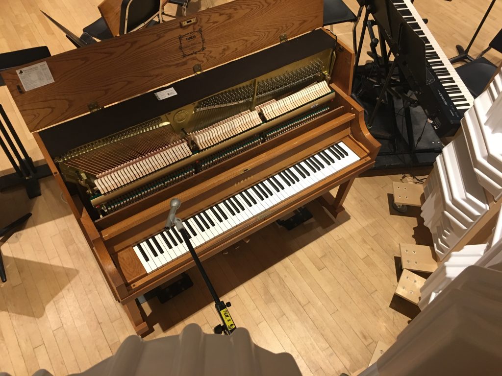 Upright Piano Oktava Setup